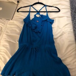 Blue roxy romper